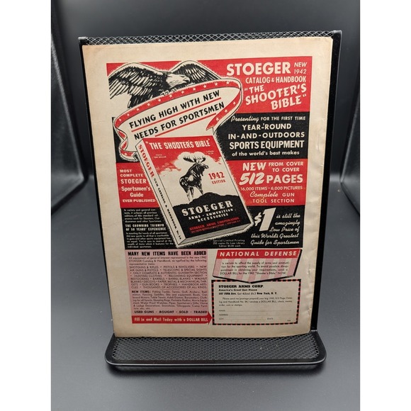 Sports Afield Magazine Hunting Annual Tenth Edition 1941-1942 Publishers Outdoor - Picture 7 of 7